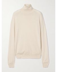 The Row - Pull À Col Roulé En Jersey De Laine Heva - Lyst