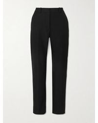 JOSEPH - Coleman Cropped Stretch-Twill Slim-Leg Pants - Lyst