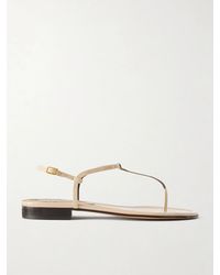Emme Parsons - Cecilia Patent-Leather Sandals - Lyst
