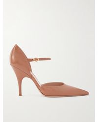 Gianvito Rossi - Nuit 95 Patent-Leather Pumps - Lyst