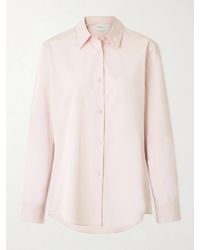 Gabriela Hearst - Reyes Cotton-Poplin Shirt - Lyst