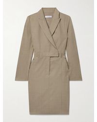 Max Mara - Odessa Kleid Aus Wolle Mit Wickeleffekt - Lyst