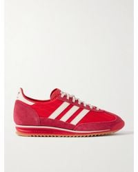 adidas Originals - Sl 72 Og Suede And Leather-Trimmed Nylon Sneakers - Lyst