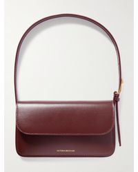 Victoria Beckham - Dorian Pocket Leather Shoulder Bag - Lyst