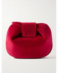 Gabriela Hearst - Soft Demi Velvet Clutch - Lyst