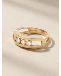 Messika - Bague En Or 18 Carats (750/1000) Et Diamants Move Classique - Lyst