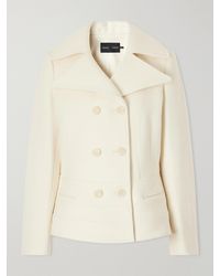 Proenza Schouler - Romane Double-Breasted Wool-Blend Jacket - Lyst