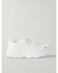 Hoka One One - Bondi 9 Rubber-Trimmed Mesh Sneakers - Lyst