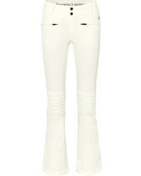 Perfect Moment Pantalon De Ski Rembourré Aurora Flare - Blanc