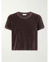 Suzie Kondi - Carpi Cotton-Blend Terry T-Shirt - Lyst