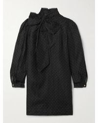 Zimmermann - Dream Pussybow Mini Dress - Lyst
