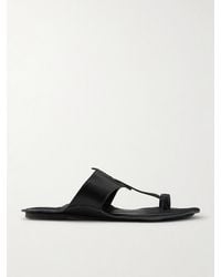 Jamie Haller - The Toe Thong Leather Sandals - Lyst