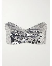 Simone Rocha - Sequined Tulle Top - Lyst