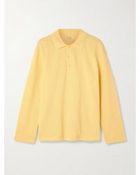 Flore Flore - Diana Organic Cotton-Piqué Polo Shirt - Lyst