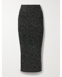 Max Mara - Jupe Midi En Laine Mélangée Rodano - Lyst