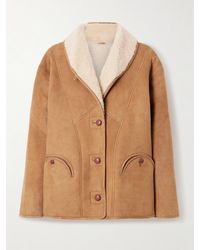 Blazé Milano - Tatoosh Jacke Aus Shearling - Lyst