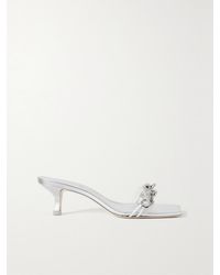 Cult Gaia - Lynn Mules Aus Pvc Mit Verzierung - Lyst