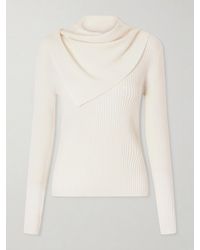 Zimmermann - Valiant Scarf Wool Sweater - Lyst