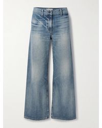 Nili Lotan - Megan Hoch Sitzende Jeans Mit Weitem Bein - Lyst