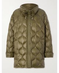Moncler - Lombi Parka Aus Gestepptem Micro-Ripstop Mit Daunenfüllung - Lyst