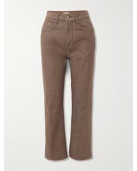 OSSOU - Drift High-Rise Straight-Leg Jeans - Lyst