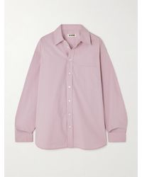 B Sides - Nolan Cotton-Poplin Shirt - Lyst