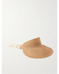 Eugenia Kim - Ricky Grosgrain-Trimmed Hemp Visor - Lyst