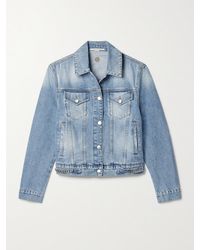 Stella McCartney - Net Sustain Iconic Chain-Embellished Denim Jacket - Lyst