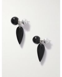 Sophie Buhai - Tiny Phoenician Onyx Earrings - Lyst