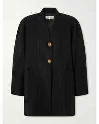 Maison Mayle - Ines Paneled Wool-Twill Coat - Lyst