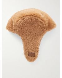 Loewe - Aviator Shearling Trapper Hat - Lyst