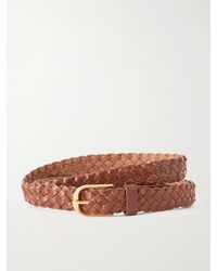 Nili Lotan - Braided Jane Leather Belt - Lyst