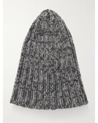 KHAITE - Lake Cashmere, Mohair And Silk-Blend Beanie - Lyst