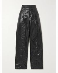 Isabel Marant - Anea Hose Aus Einer Beschichteten Baumwollmischung - Lyst