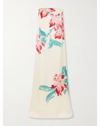 Rebecca Vallance - Sunblush Bloom Floral-Print Silk Gown - Lyst