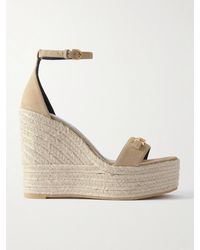 Versace - Wedge Sandals - Lyst