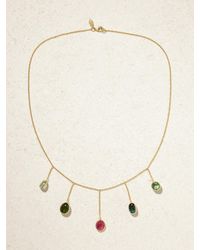 Pippa Small - Iris 18-Karat Tourmaline Necklace - Lyst
