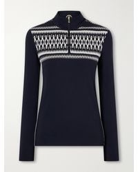 Bogner - Joalyn Knit-Detailed Jersey Baselayer - Lyst
