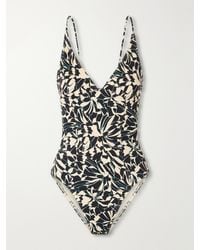 Ulla Johnson - Alba Floral-Printed Swimsuit - Lyst