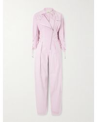 Isabel Marant - Combi-Pantalon En Toile De Coton À Lacets Et À Plis Irianna - Lyst