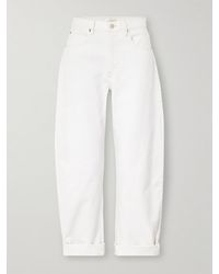 FRAME - The Bubble Wide-Leg Jeans - Lyst