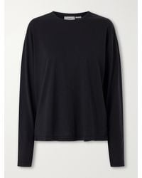 TOTEME - Lyocell And Cotton-Blend Jersey T-Shirt - Lyst