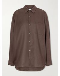 Ssstein - Oversized Linen Shirt - Lyst