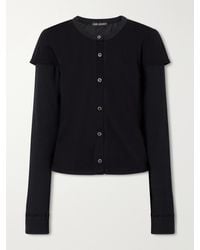 Our Legacy - Layered Cotton-Blend Cardigan - Lyst
