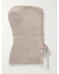 arch4 - Klosters Ribbed Cashmere Balaclava - Lyst