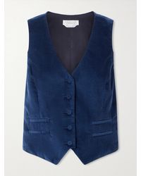 Gabriela Hearst - Coleridge Cotton-Corduroy Vest - Lyst