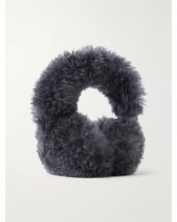 Yves Salomon - Wool-Trimmed Shearling Earmuffs - Lyst