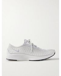 Nike - Air Superfly Suede And Perforated Leather Sneakers - Lyst