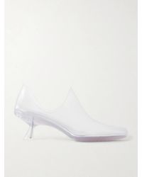 Loewe - Emily Aqua Pvc Ankle Boots - Lyst