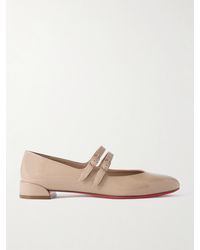 Christian Louboutin - Sweet Jane Flache Schuhe Aus Lackleder - Lyst